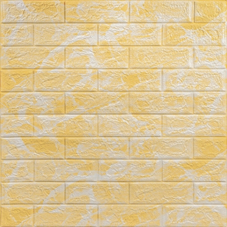 Самоклеюча 3D панель під бежевий мармур 700x770x3мм (062-3)