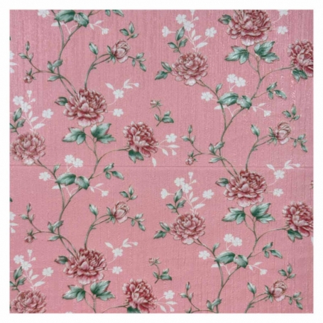 Самоклеющаяся 3D панель роза розовая 680x6680x4мм 