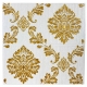 Самоклеющаяся 3D панель винтаж золотой 680x6680x4мм 