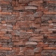 Самоклеюча 3D панель під цеглу червоний піщаник 700x770x6мм (058)