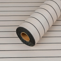 Самоклеющаяся виниловая 3D рейка Кедр Серебряный 600×2900×3 мм SW-00002902