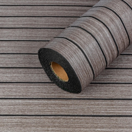 Самоклеюча вінілова 3D рейка Металевий попіл 600×2900×3 мм SW-00002903