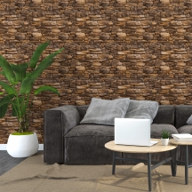 Самоклеюча 3D панель під бруківку матова 700x770x6мм (060M)