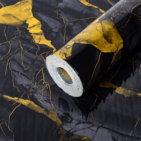 Самоклеящаяся гибкая плитка в рулоне (PET) 600*3000*2mm SW-00002425