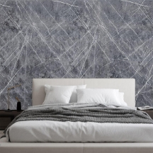 Декоративна ПВХ плита Сірий натуральний мармур 1,22х2,44мх3мм SW-00001406