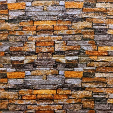 Самоклеюча 3D панель під цеглу піщаник 700x770x5мм 