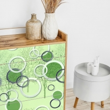 Самоклеюча плівка зелені дерева 0,45х10м