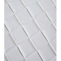 Самоклеющаяся декоративная 3D панель белая лоза 700x700x5 мм