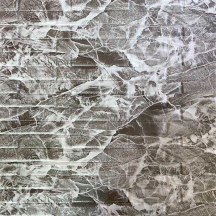 Самоклеющаяся 3D панель под камень серый мрамор 700x770x7мм
