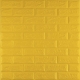Самоклеюча 3D панель під жовту цеглу 700x770x5мм (010-5)