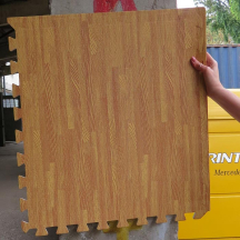 Пол пазл - модульное напольное покрытие янтарное дерево  600x600x10мм